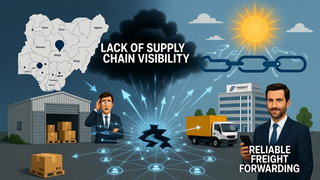 How Lack of Supply Chain Visibility Hurts Your Business in Nigeria – And How Reliable Freight Forwarding Fixes It
